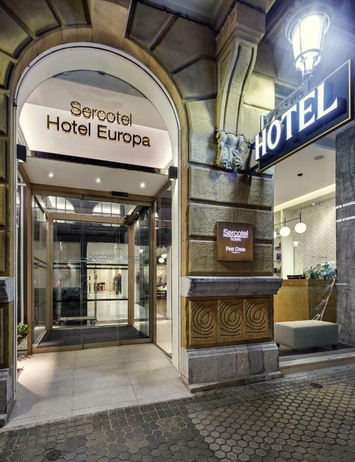Sercotel Apartamentos Europa San Sebastian Buitenkant foto