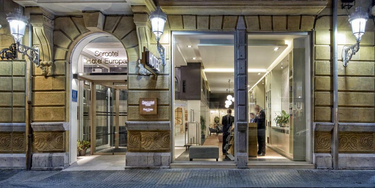 Sercotel Apartamentos Europa San Sebastian Buitenkant foto
